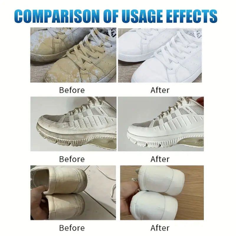 Instant Shoe Stain Cleaner - Effortlessly Revive Your Kicks!