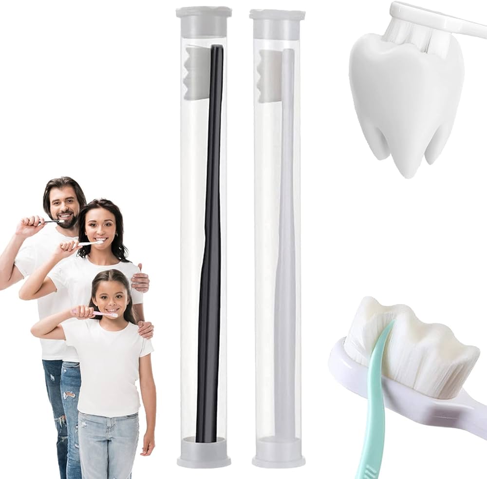 Extra Soft Nano Toothbrush For Sensitive Gums And Teeth.