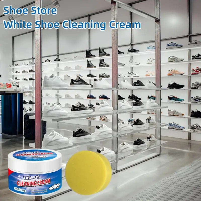 Instant Shoe Stain Cleaner - Effortlessly Revive Your Kicks!