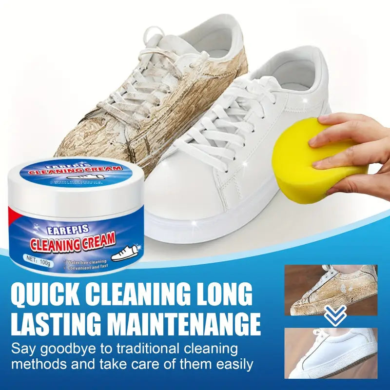 Instant Shoe Stain Cleaner - Effortlessly Revive Your Kicks!