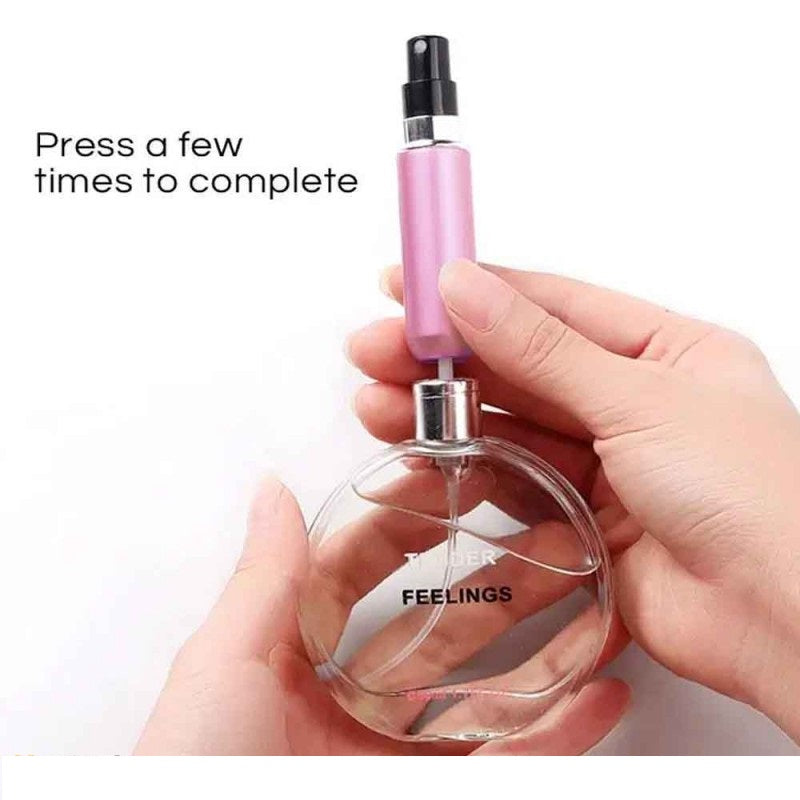 Perfume Refillable Spray Bottles Atomizer (5ml) Purse, Pocket Luggage Travel Size