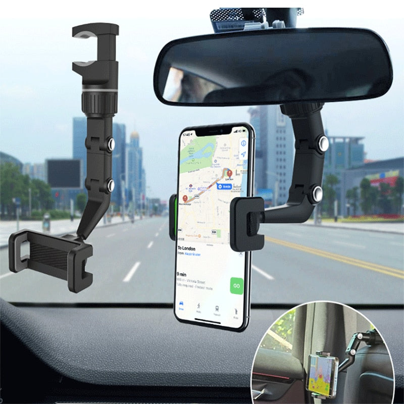 360 Degree Rotatable Cell Phone Holder for Car