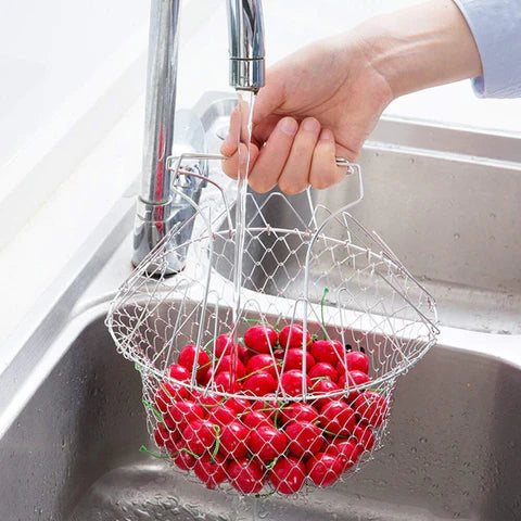 FOLDABLE COOKING CHEF BASKET