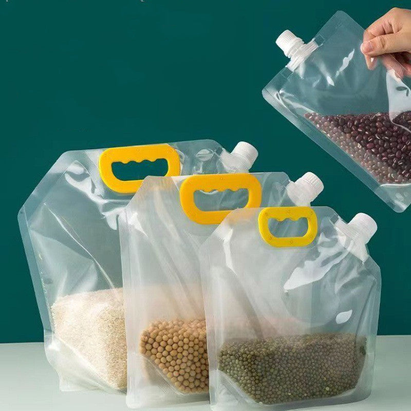 Transparent Thickened Portable Food-Grade Storage Bag