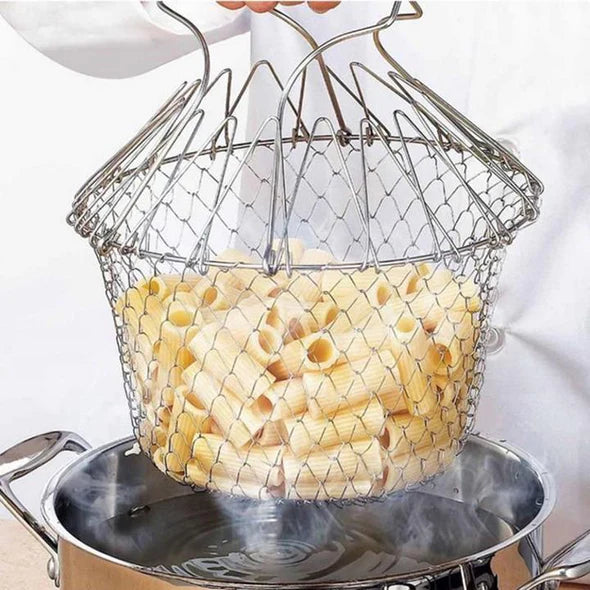 FOLDABLE COOKING CHEF BASKET